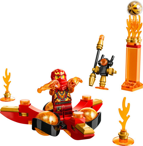 Kit Lego Ninjago 71777 Dragon Power Tornado Spinjitzu 72pz Cantidad De Piezas 72