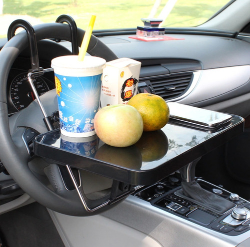 Bandeja Plegable Para Asiento De Auto Volante Laptop Comida