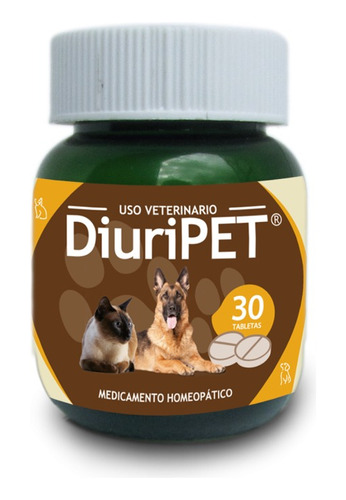 Diuripet Suplemento Mascotas X 30 Tabletas