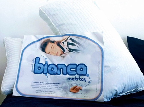 Almohada Bianca Motitas 70x50