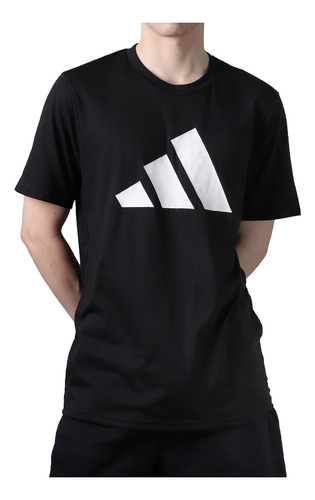 Polera adidas Essentials Feelready Hombre Negro