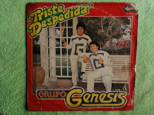 Eam Lp Vinilo Grupo Genesis D Huancayo Triste Despedida 1987 (Usado)