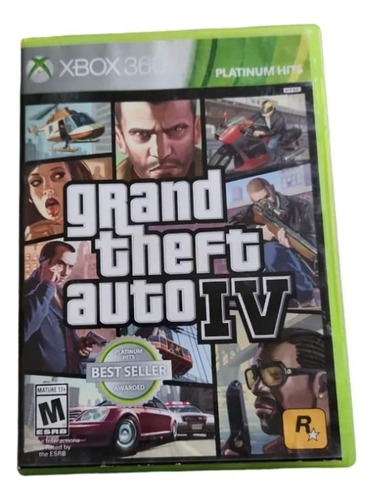Grand Theft Auto Iv Xbox 360 Fisico (Reacondicionado)
