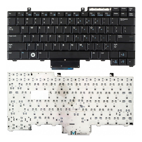 Teclado Dell Latitude Sx081325as1 Nsk-dbc01 Sem Botoes Mouse