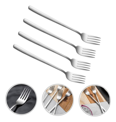 Tenedor De Metal Para Cubiertos, Tenedores De Postre, Tenedo