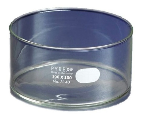 Cristalizador Vidrio Pyrex Max. Resist. C Pico 190mm X 100mm
