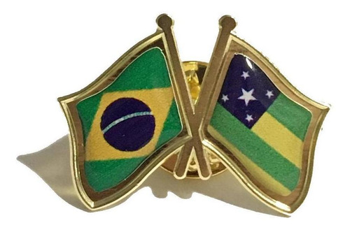 Pin Da Bandeira Do Brasil X Sergipe