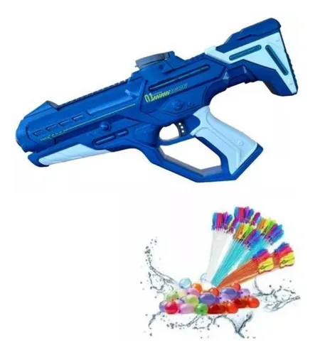 Pistola De Agua Eléctrica De 500ml – Alcance De 25 Pies, Batería Recargable, Juguete Para Piscina Y Exteriores