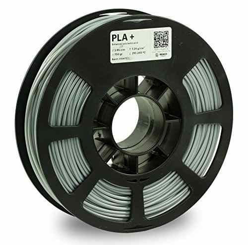Filamento 3D Kodak PLA+ de 2.85mm light gray
