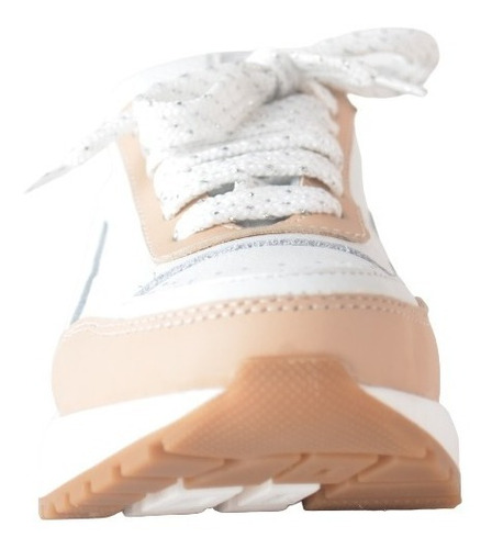 Imagen 4 de 8 de Zapatillas Urbanas De Cuero De Mujer Livianas Laki - Ferraro
