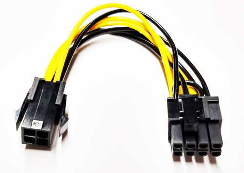 Cabo Adaptador 4 Pinos Atx Fêmea / 8 Pinos Pci-ex Macho 031