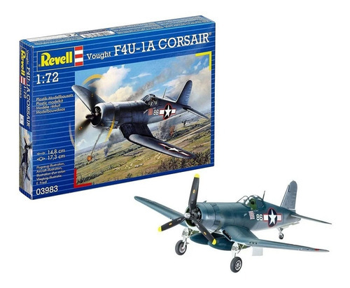 Vought F4u-1a Corsair - 1/72 - Revell 03983