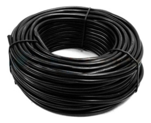 Cable Bajo Goma Negro 3x1 50mts 3 Conductores I Nido