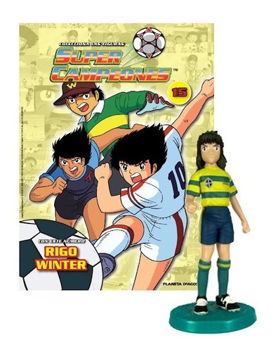 Figura Rigo Winter N°15 Super Campeones Coleccionable