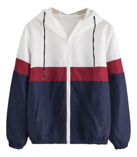 Chaqueta Deportiva Con Bolsillos Largos Con Cremallera Para