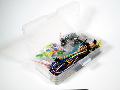 Kit Led Arduino Con Protoboard Y Fuente