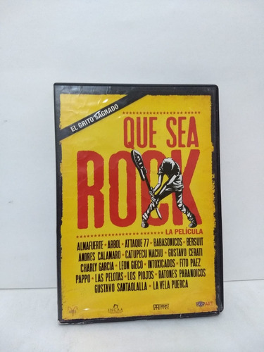 Varios Artistas  Que Sea Rock - Dvd - Editorial Perfil, Arg