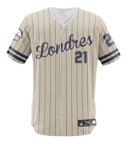 Camisa Jersey Baseball Londres Time Beisebol Basebol Jogo