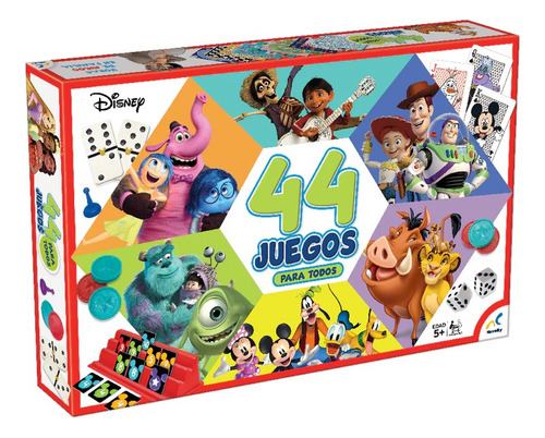 Set De Juegos 44 Juegos Disney Pixar Familiar Novelty