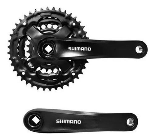 Platos Palancas Triple Shimanoty301 Mtb 48/38/28 Urubici