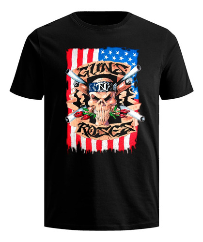 Playera Camiseta Guns N Roses Grupos Rock Hombre Regalo Papá