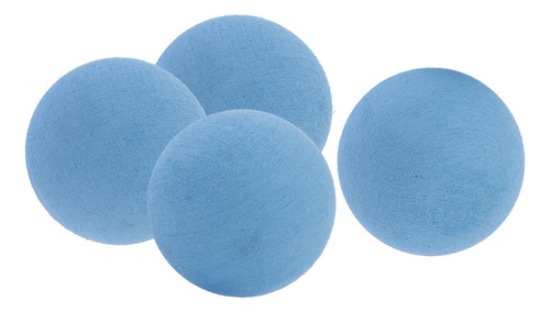 4x Bolas De Futbolín Para Juego De Mesa De Futbolín Azul