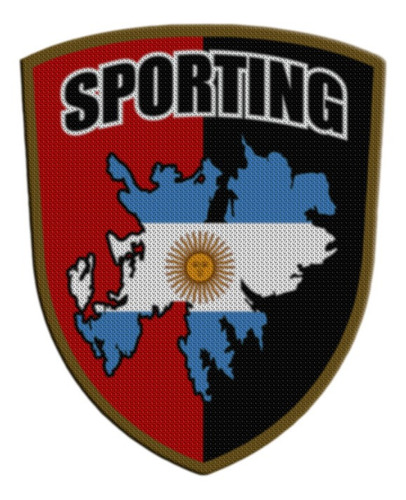 Parche Termoadhesivo Malvinas Y Sporting Punta Alta