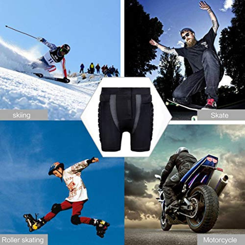 Ohmotor Pantalones Cortos Protectores Acolchados 3d Hip Butt
