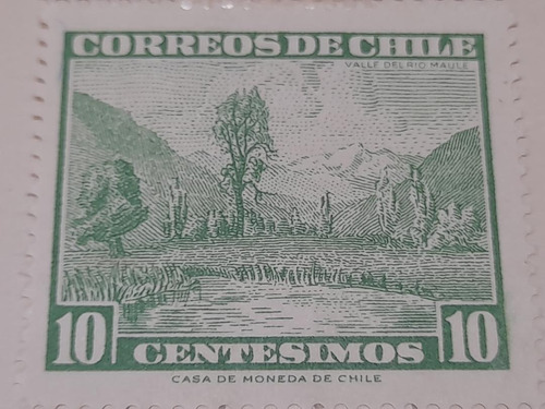 Estampilla        Chile         10        0346        A3