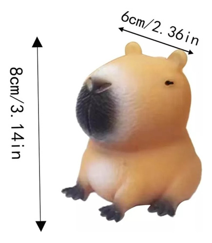 Squishy Arena De Capibara. Se Puede Dar La Forma Que Desee