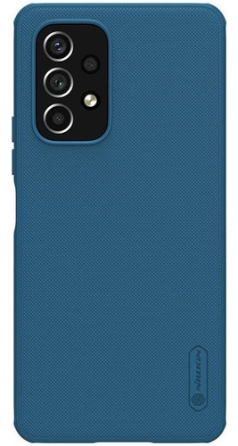 Case Delgado Mate Para Galaxy A53 5g De Policarbonato Azul