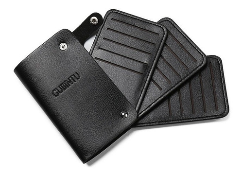 Tarjetero 30 Ranuras De Lujo Hombre Y Mujer Cafe Rojo Negro