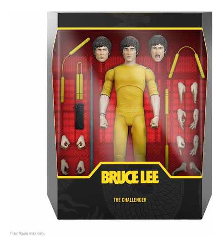 Chanllenger Bruce Lee Super 7 Ultimates Nuevo Original
