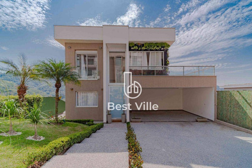 Imagem 1 de 27 de Casa À Venda, 402m² De Área Construída, 439m² De Terreno, No Residencial Alphasitio, Em Alphaville - Santana De Parnaíba-sp, 04 Amplas Suítes. - Ca0369