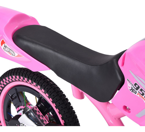 Aeiou Bicicleta Entrenadora Para Niños Baj95004 Rodado 16 Color Rosa Tamaño Del Cuadro 16