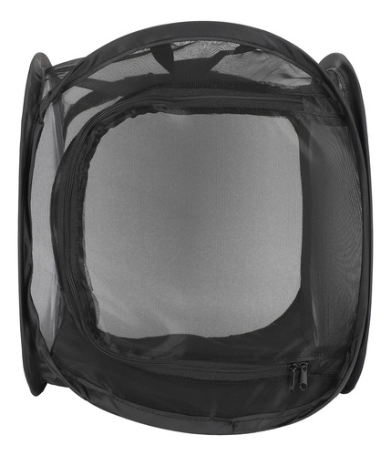 Jaula De Insectos Plegable De Malla Negra Para Mantis, Para