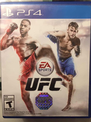 Ufc Ps4 - Midia Fisica - Frete Grátis Para Todo O Brasil!