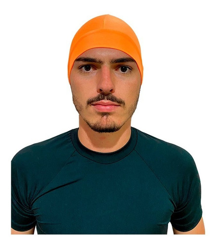 Bandana Bicicleta Ciclismo Touca Corrida Pirata Laranja Neon