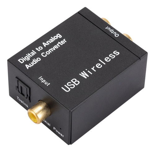 Convertidor De Audio Digital A Analógico Audio Adaptador De