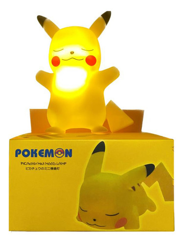 Lampara Pikachu De Noche Mini De Mesa Para Niños Con Caja