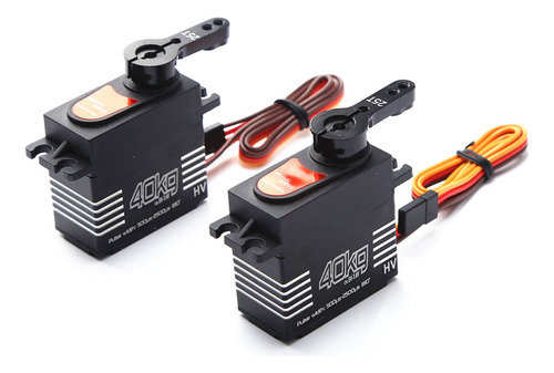 Servo Para Rc Car Digital De 40 Kg, 2 Piezas, Engranaje De M