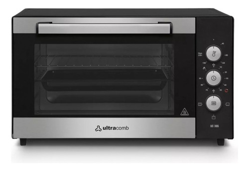 Horno De Mesa Electrico 36 Lts Ultracomb Uc-36s Grill 1200w