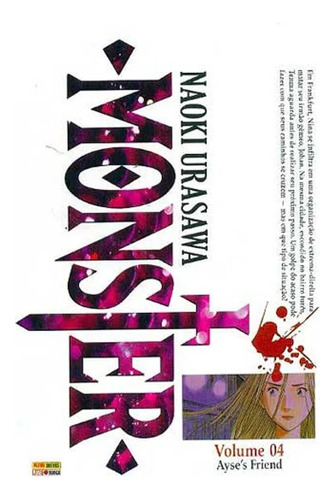 Monster - Volume 04 - Usado (capa Com Leve Dano)