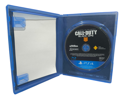 Call Of Duty: Black Ops 4 Jp Ps4 Físico (Recondicionado)