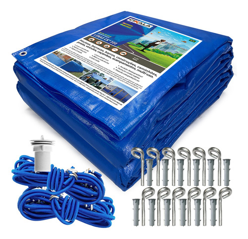 Capa 6,5x3,5 Mts Ck300 Completa 5 Em 1 Pronta Entrega Oferta