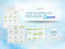 Comprar 100 Plantillas Editables De Canva - Kit Cajas