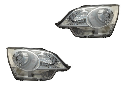 Par Faros Chevrolet Captiva 08/15 Depo