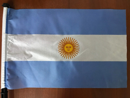 Bandera Para Ventanilla De Autos Argentina Carflag 30x45cm