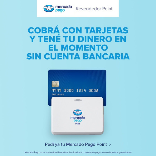 Imagen 5 de 7 de Mercado Pago Point Bluetooth - Lector De Tarjetas Mpos Promo
