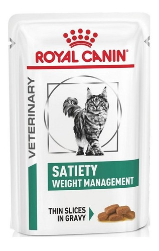 Ração Para Gatos Satiety Sachê 85g Royal Canin